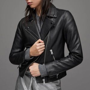 AllSaints Dalby Leather Jacket